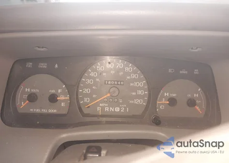 1997 Mercury Grand Marquis Gs from USA, damaged, VIN 2MELM74W9VX710028